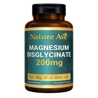 Nature Ave Magnesium Bisglycinate 200mg 60 Caps Nature Ave Magnesium Bisglycinate 200mg 60 Caps